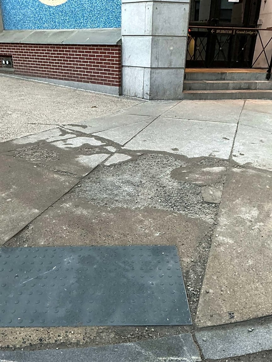 Image submitted with report