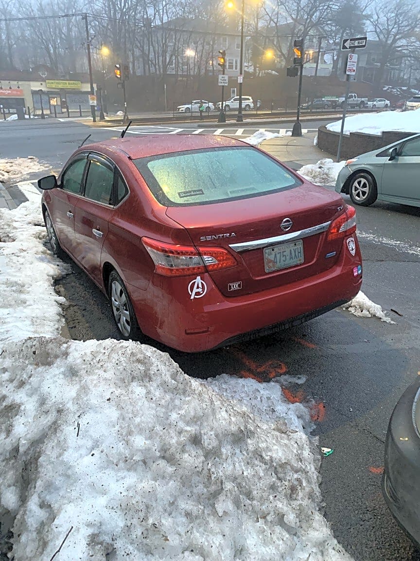 Image submitted with report