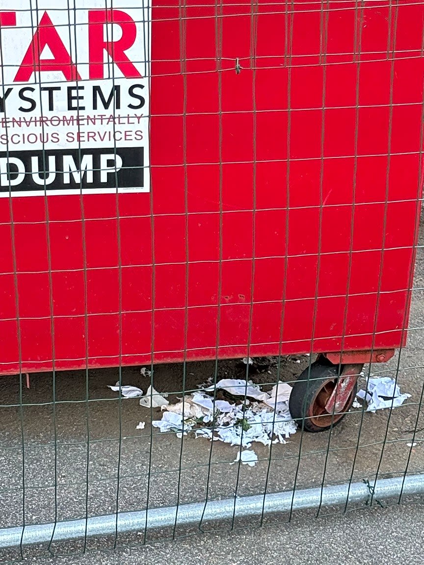 Image submitted with report