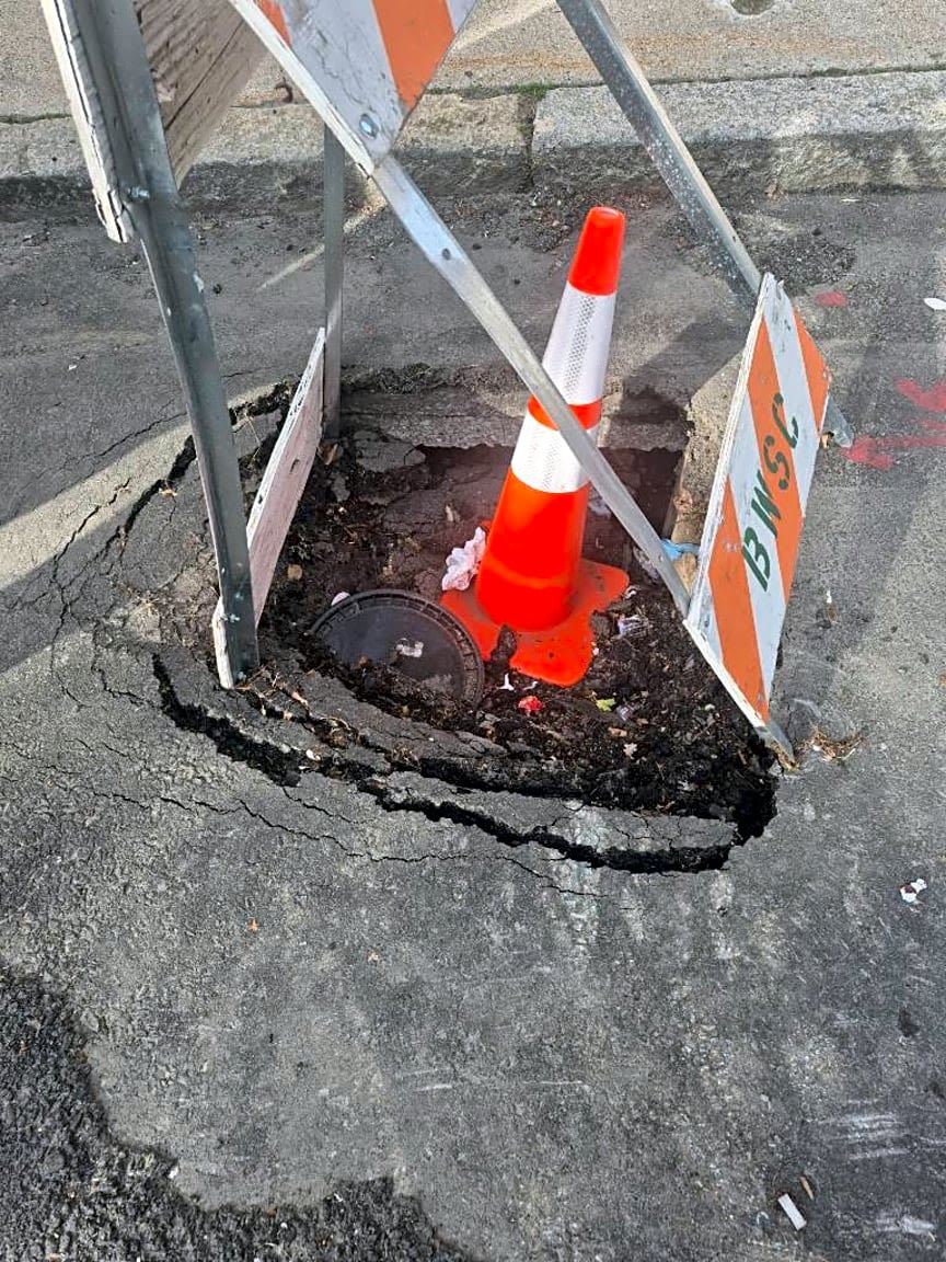 Image submitted with report
