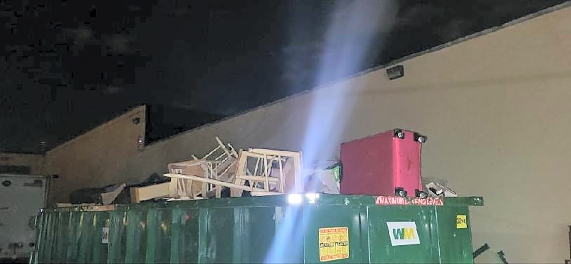 Image submitted with report