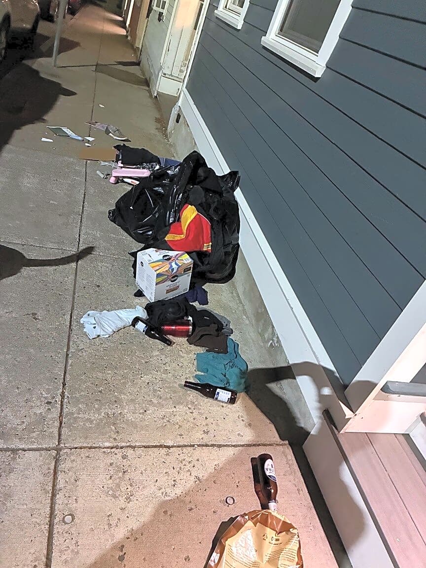 Image submitted with report