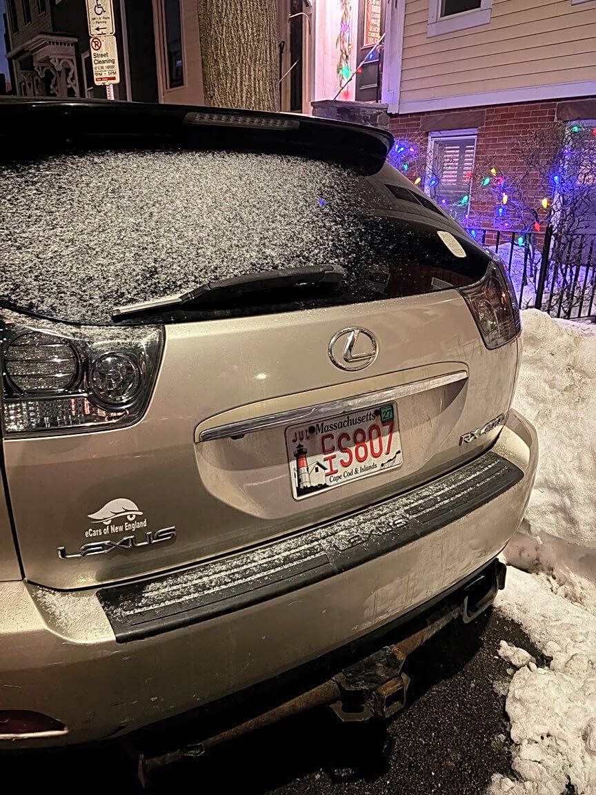 Image submitted with report