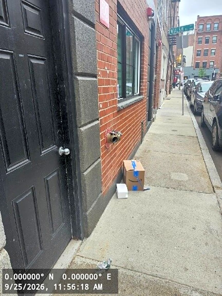 Image submitted with report