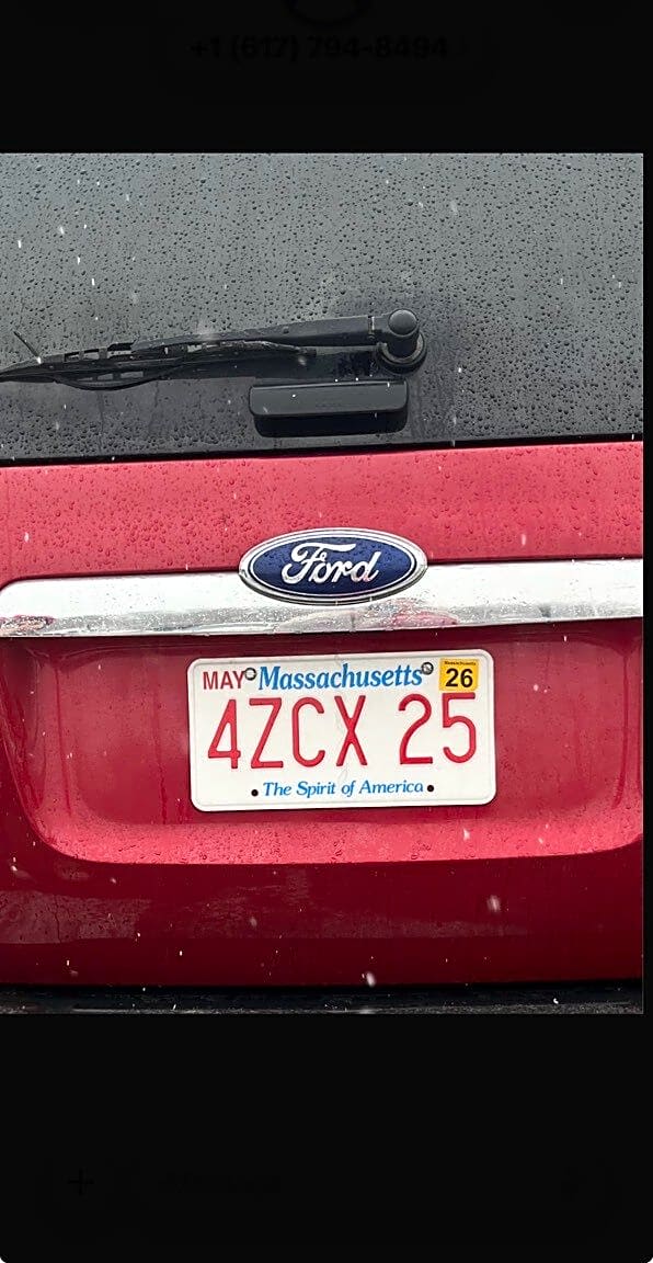 Image submitted with report