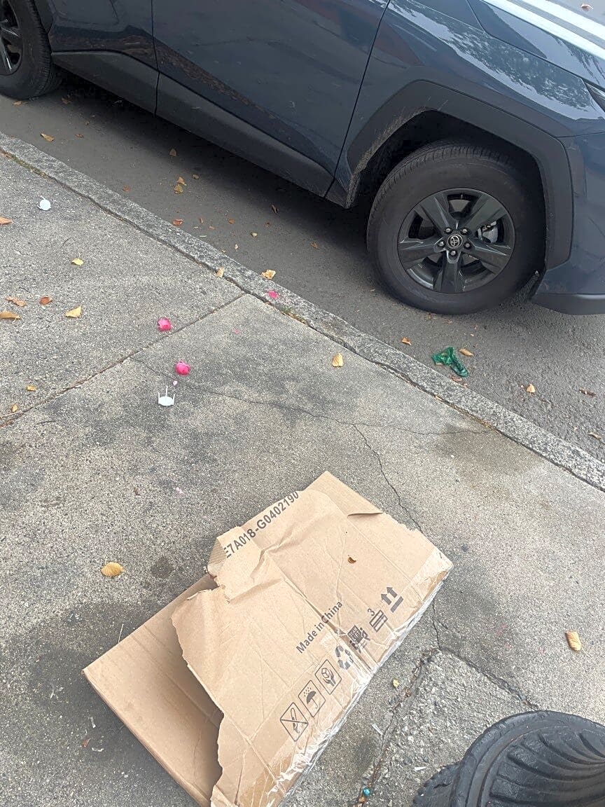 Image submitted with report