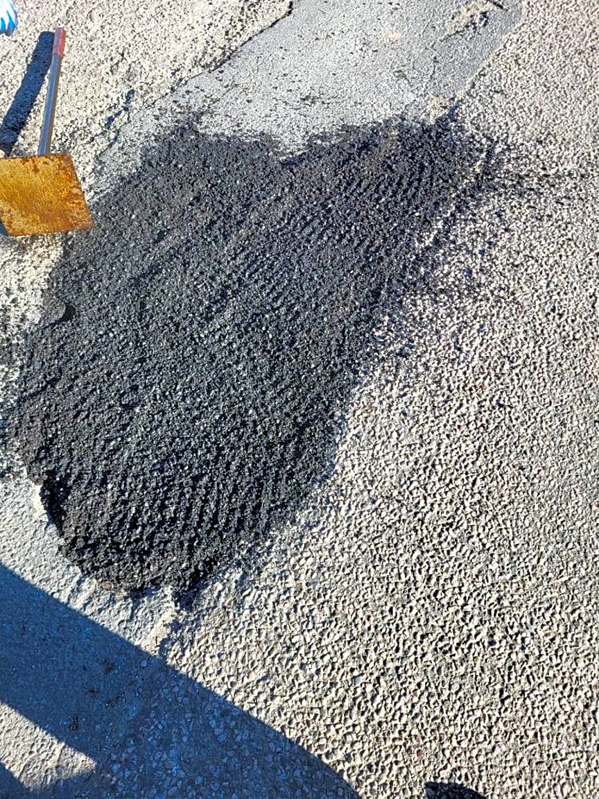 Image submitted with report