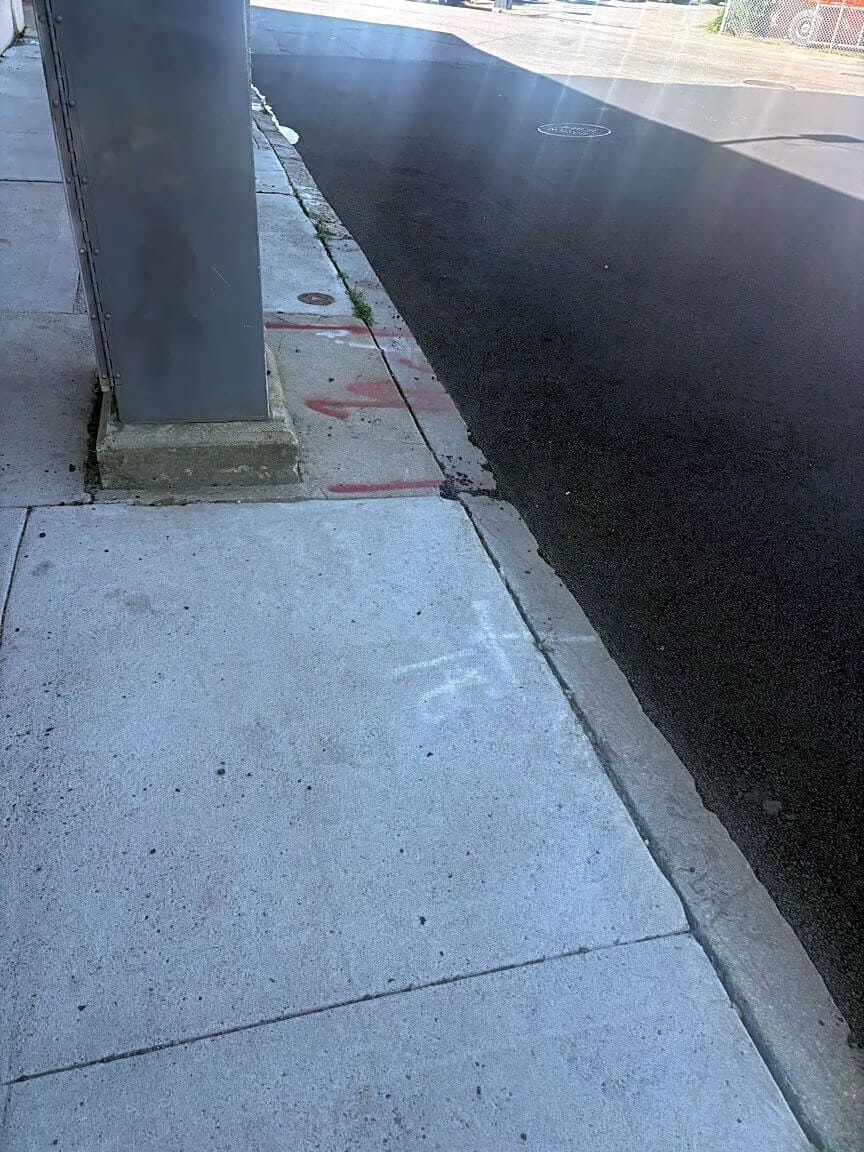 Image submitted with report