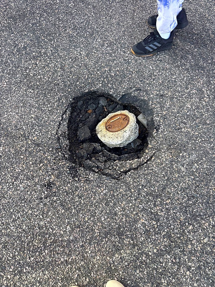 Image submitted with report