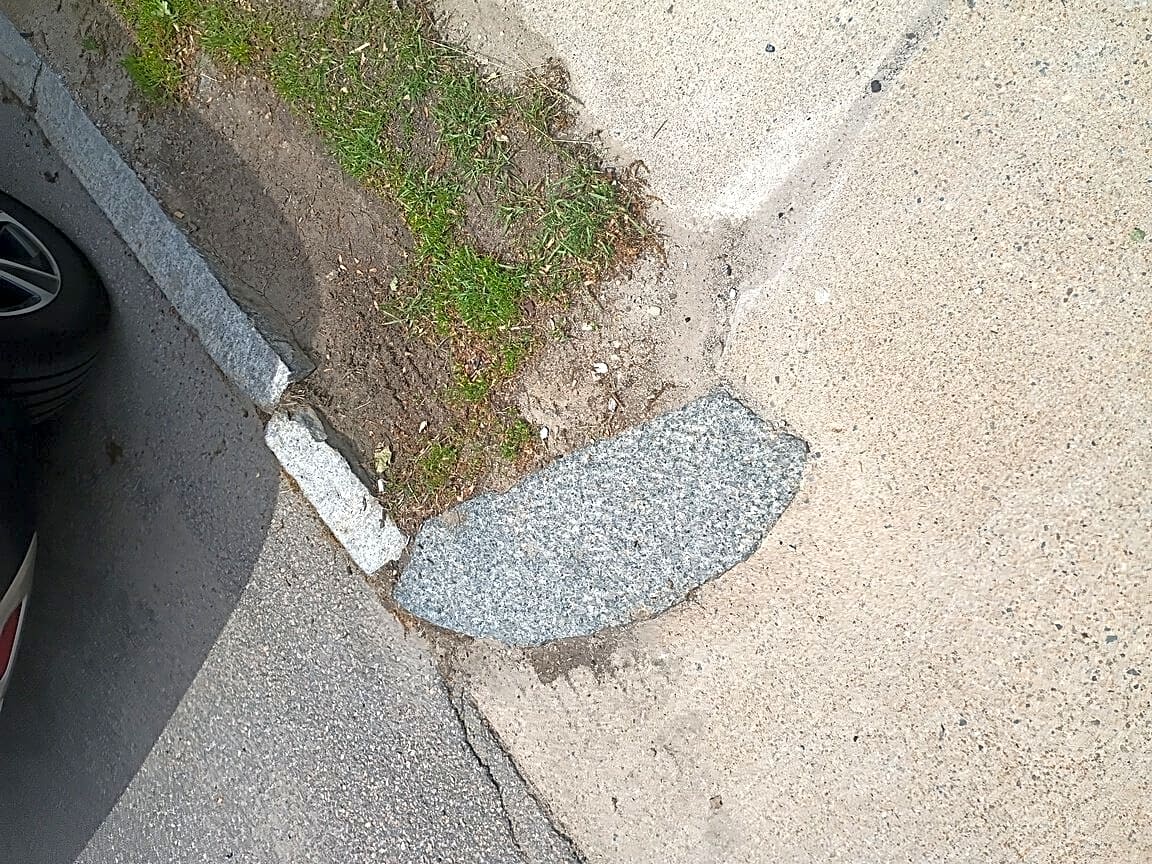 Image submitted with report