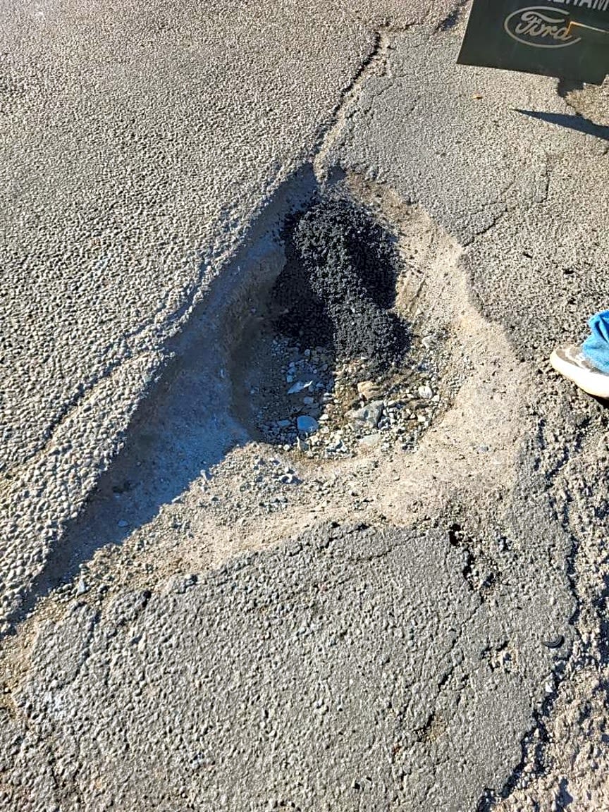 Image submitted with report