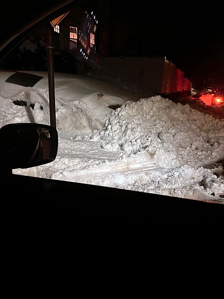 Image submitted with report