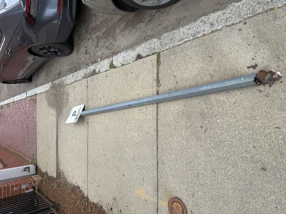 Image submitted with report