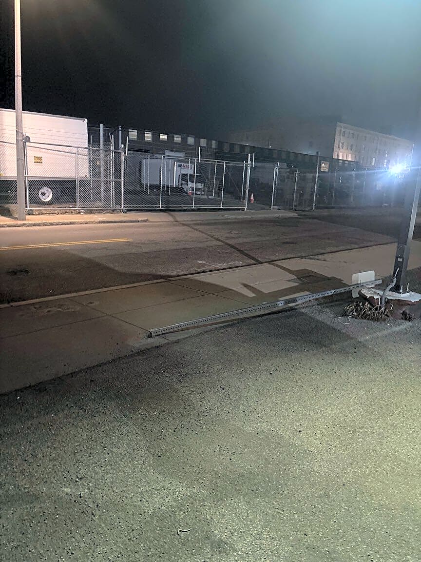 Image submitted with report