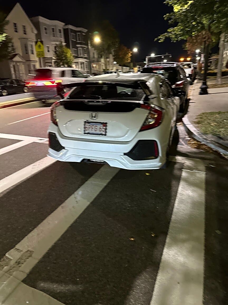Image submitted with report