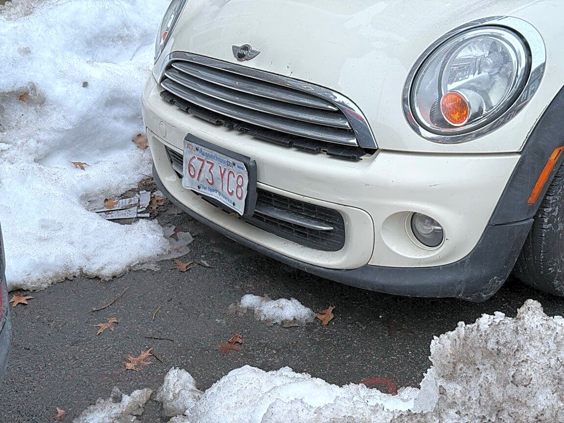 Image submitted with report