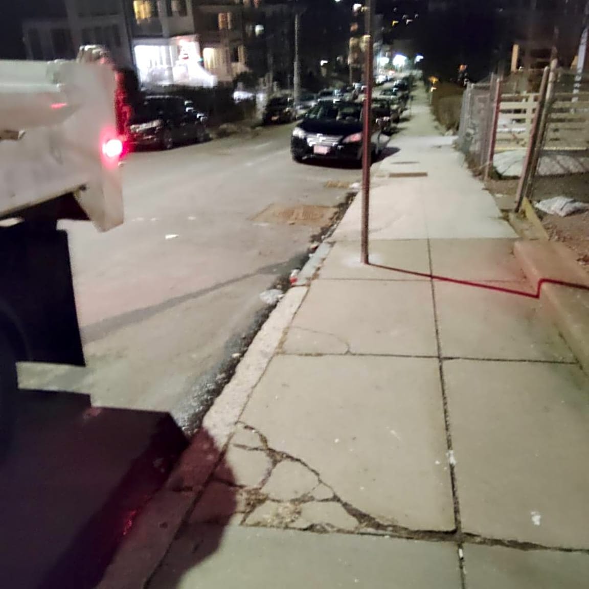 Image submitted with report