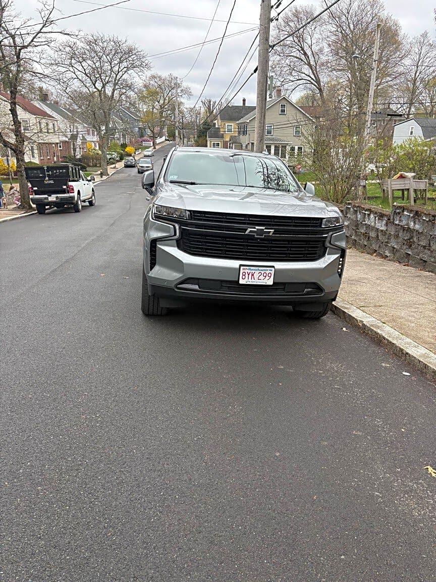 Image submitted with report