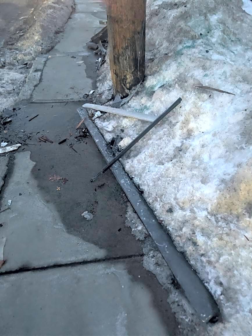 Image submitted with report