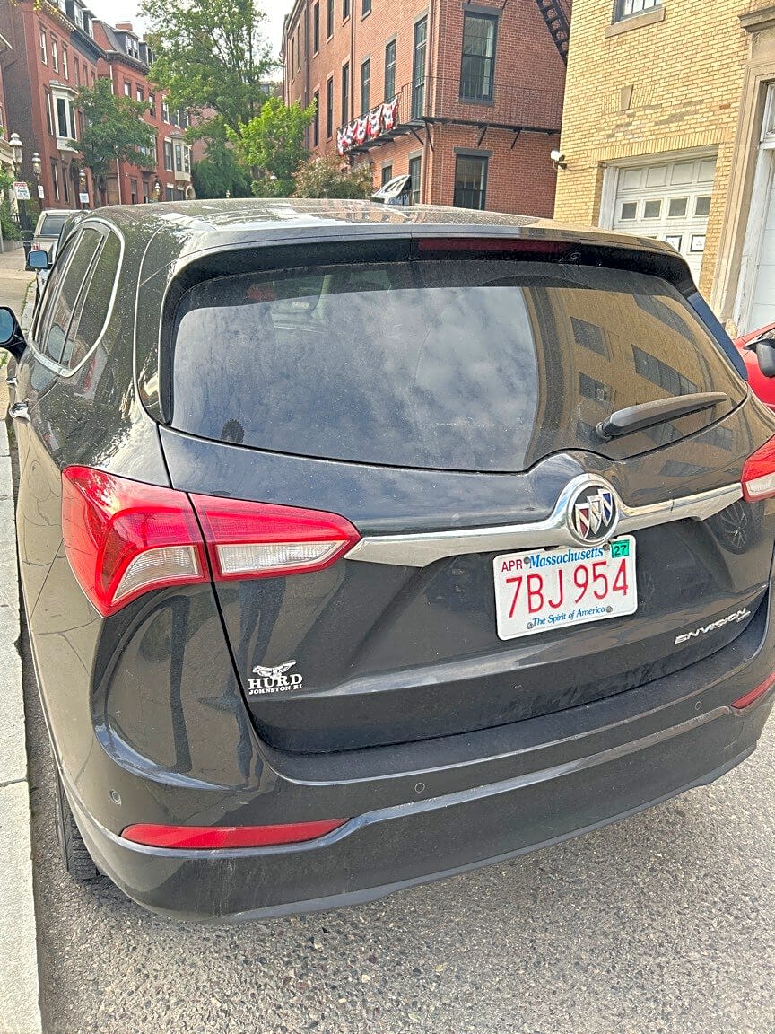 Image submitted with report