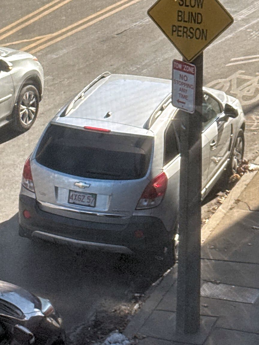 Image submitted with report