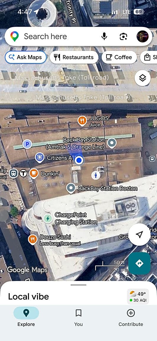 Image submitted with report