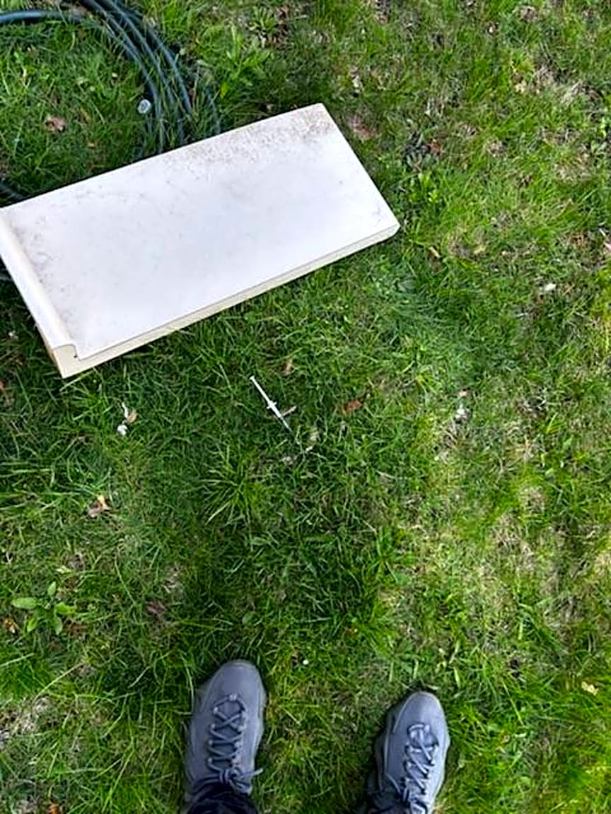 Image submitted with report