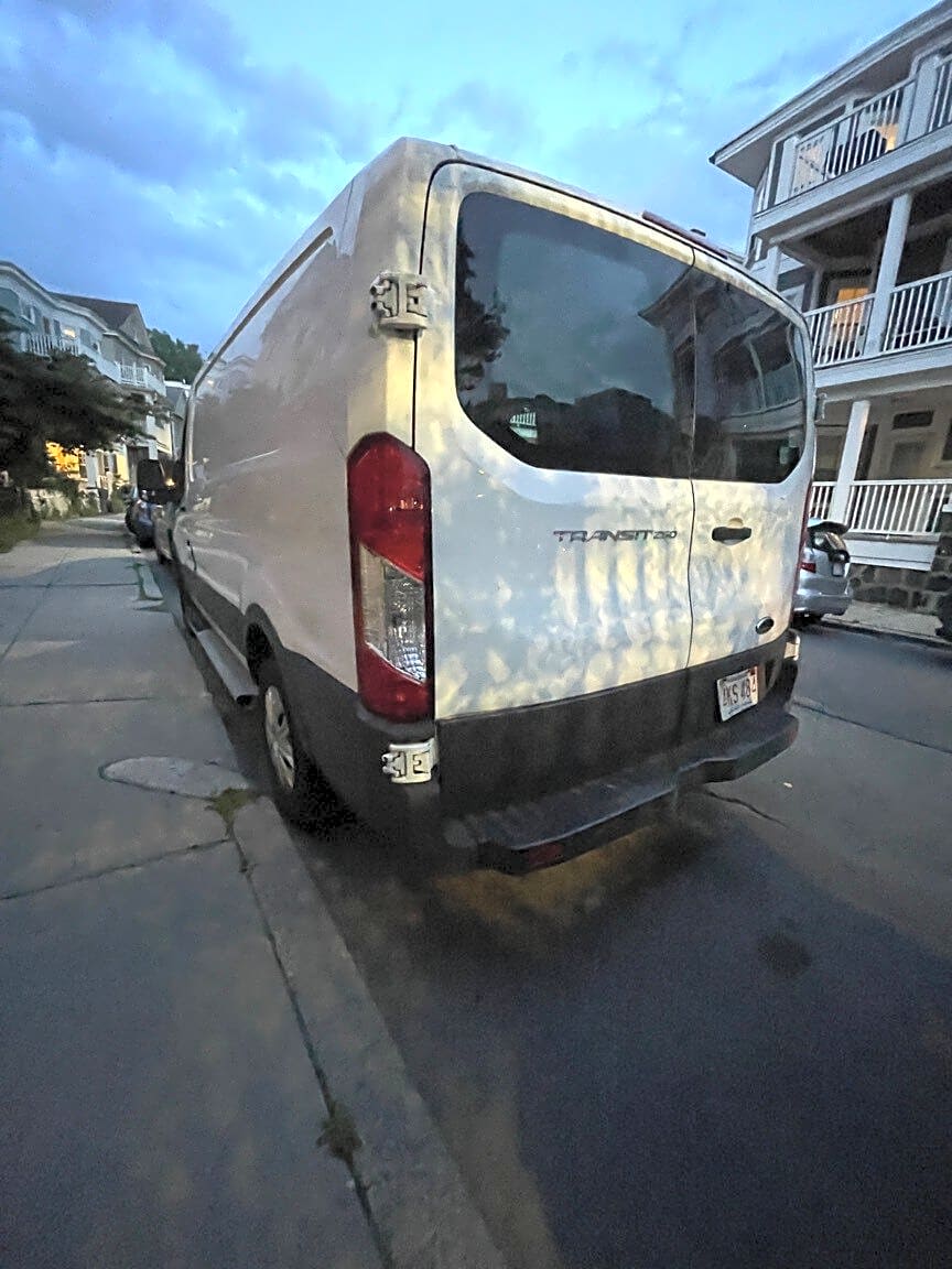 Image submitted with report