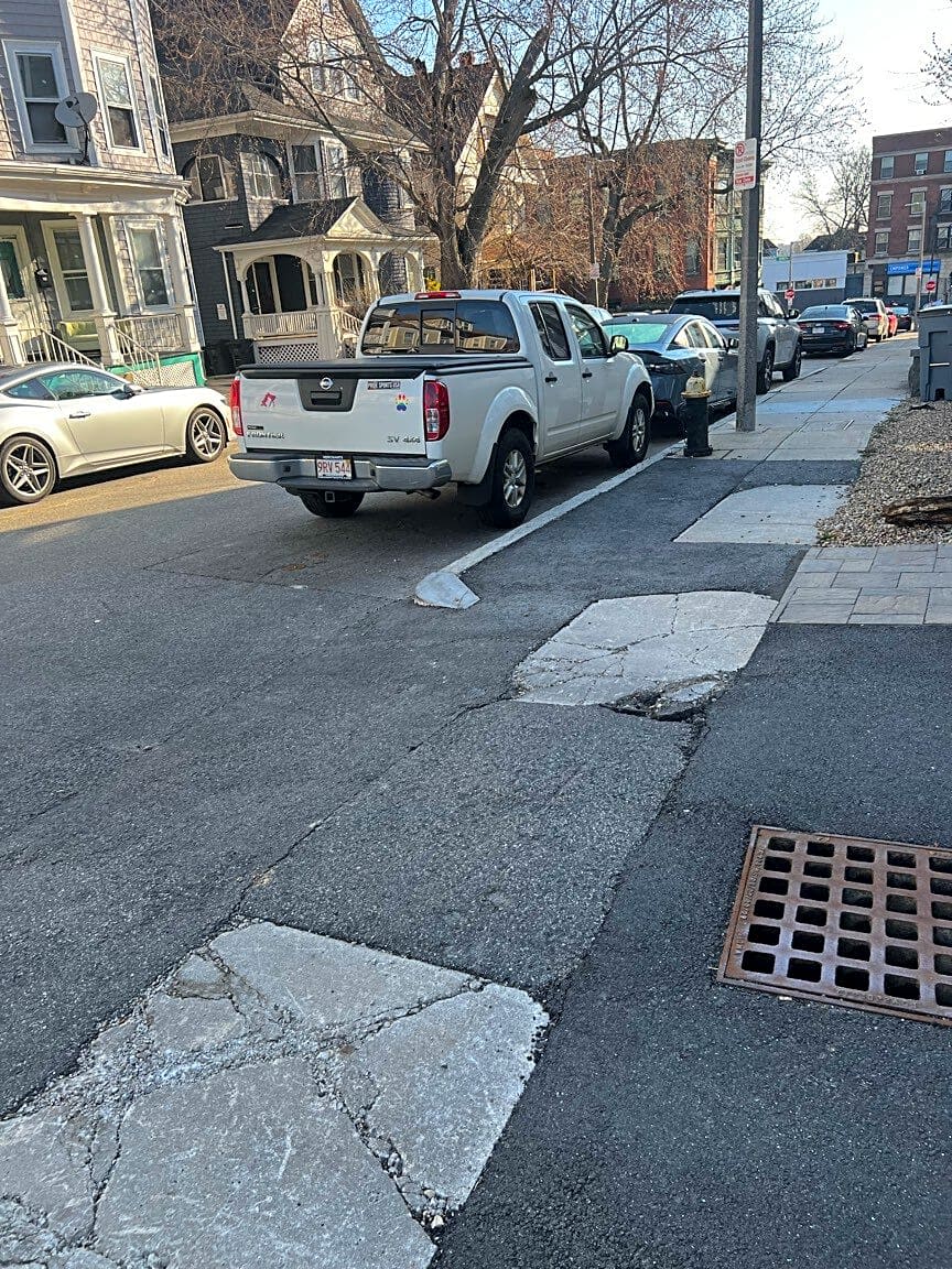 Image submitted with report