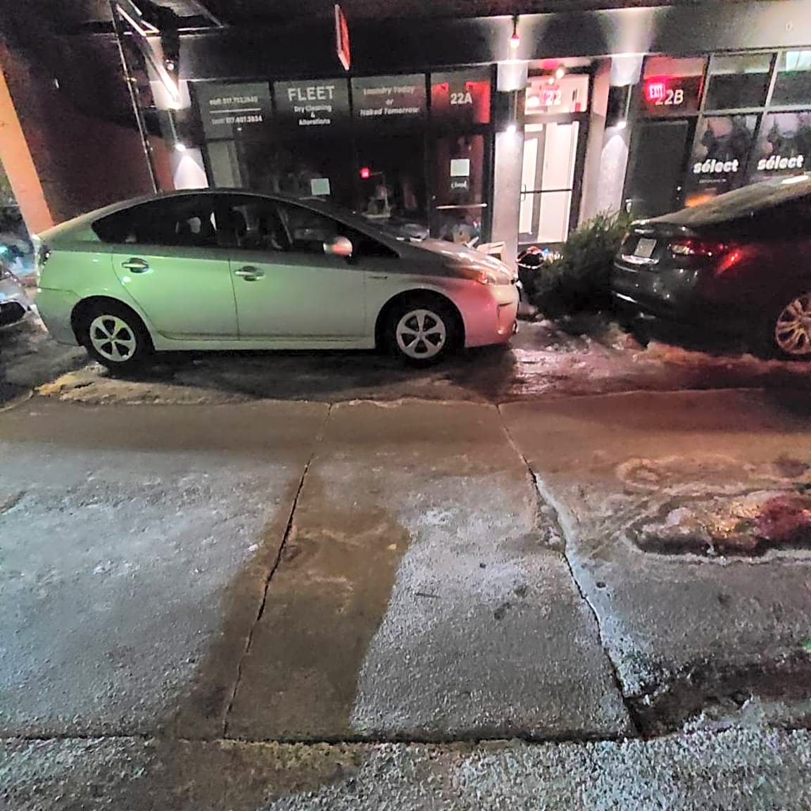 Image submitted with report