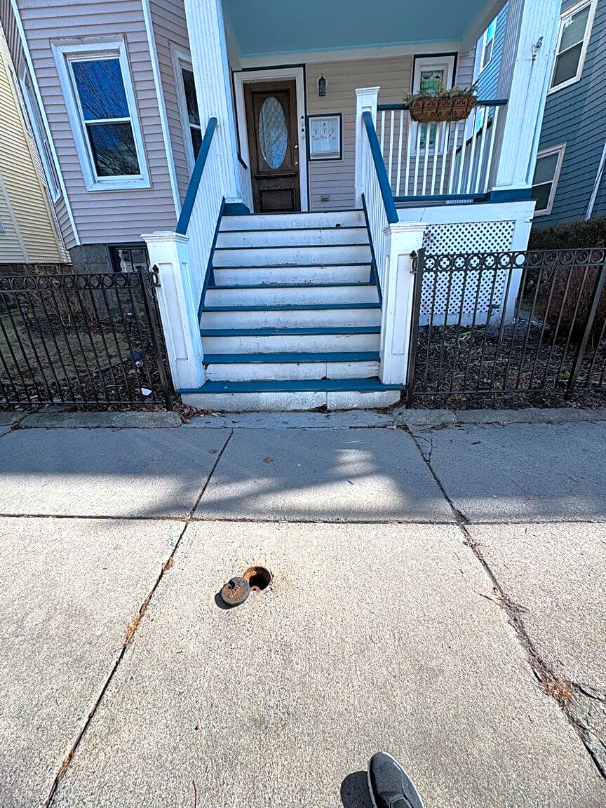 Image submitted with report