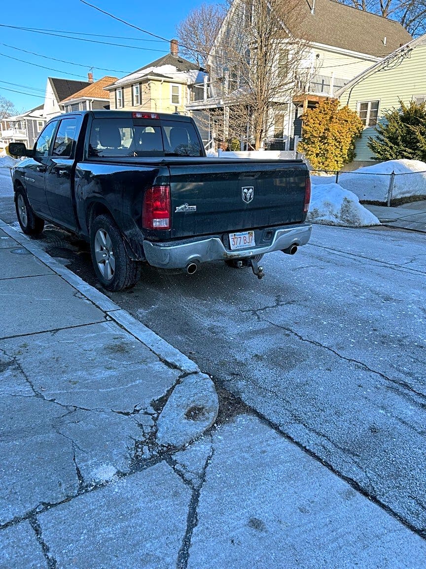 Image submitted with report