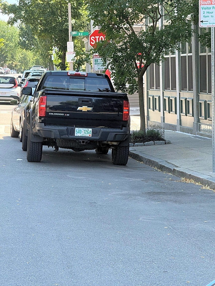 Image submitted with report