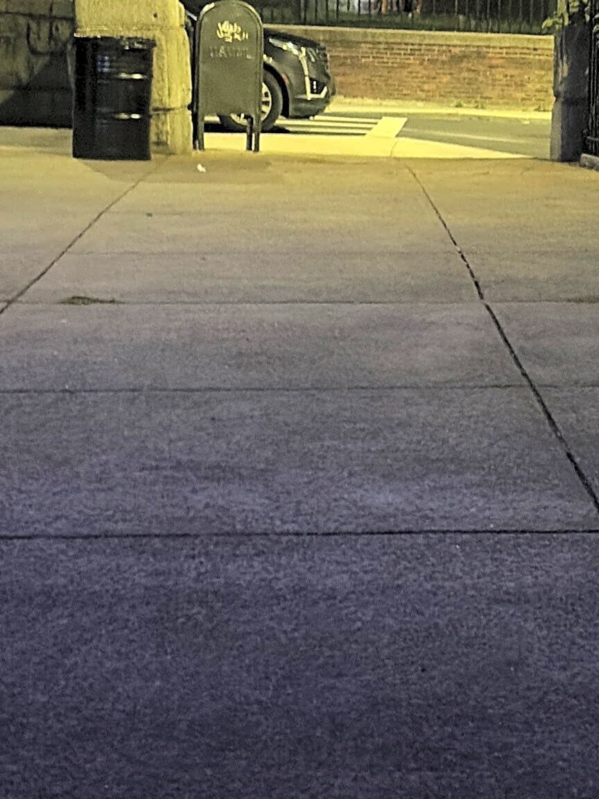 Image submitted with report