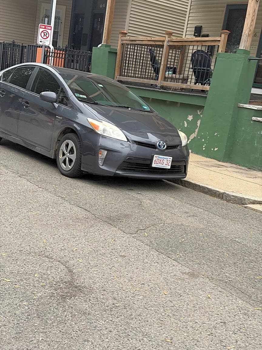 Image submitted with report
