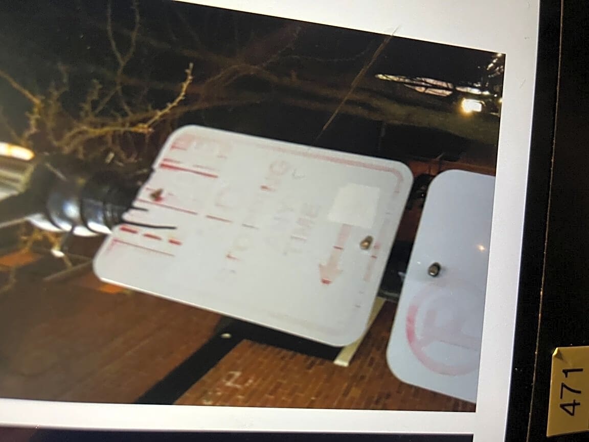 Image submitted with report