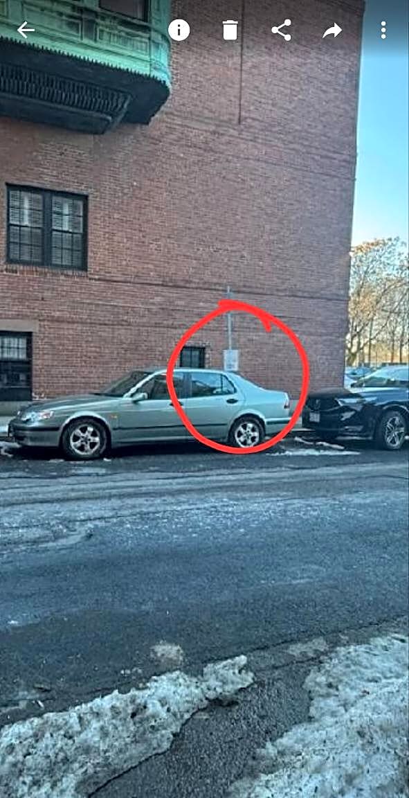 Image submitted with report