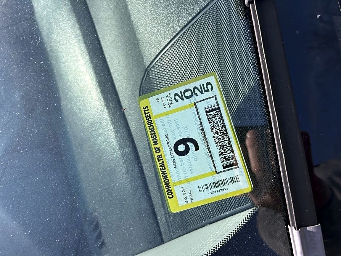 Image submitted with report