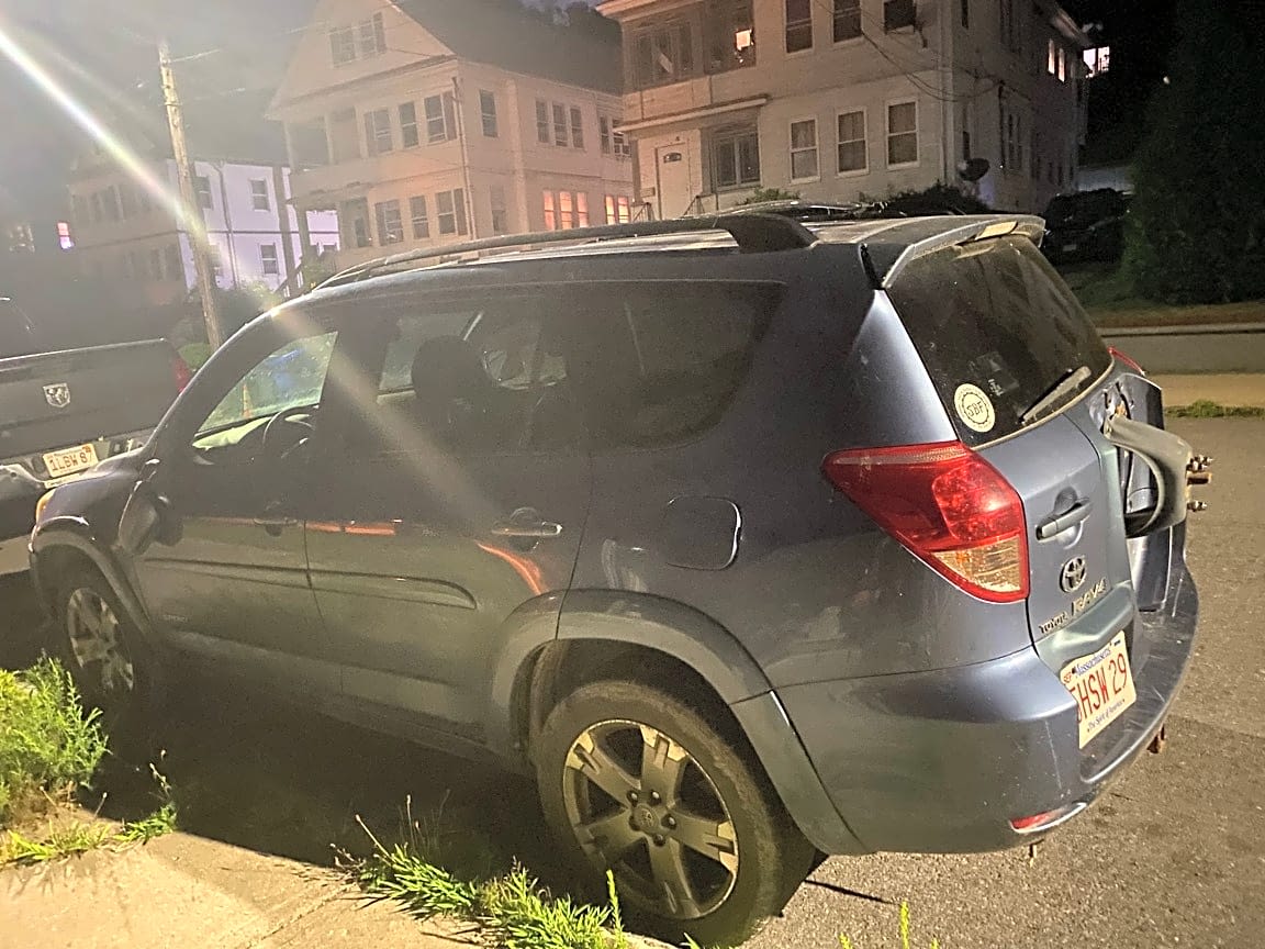 Image submitted with report