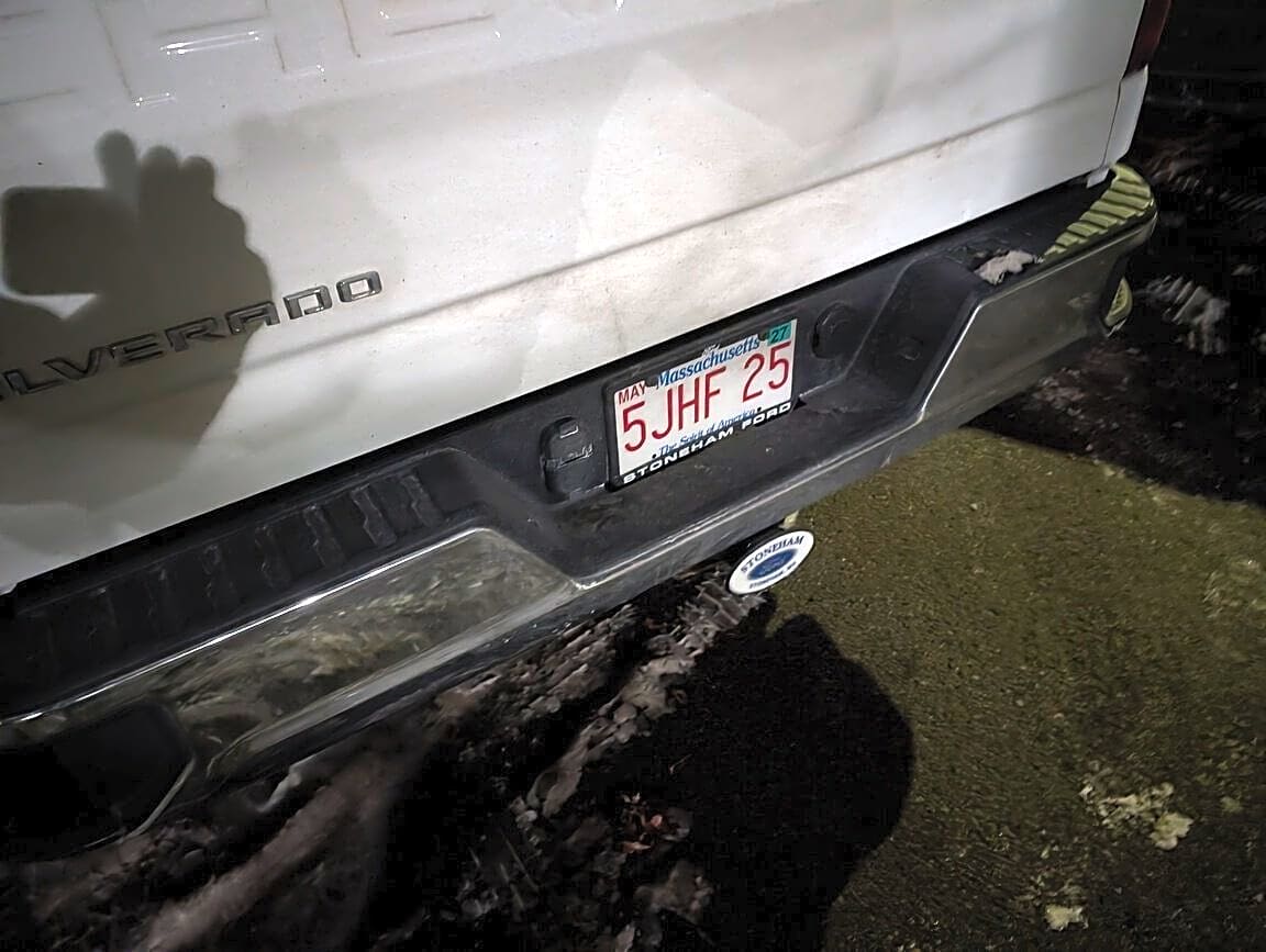 Image submitted with report