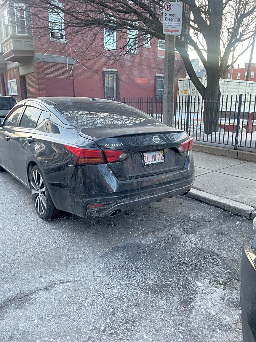 Image submitted with report