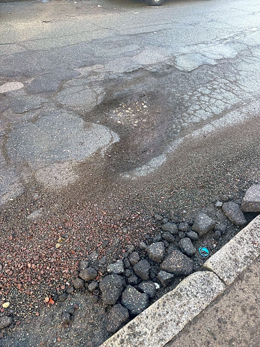 Image submitted with report