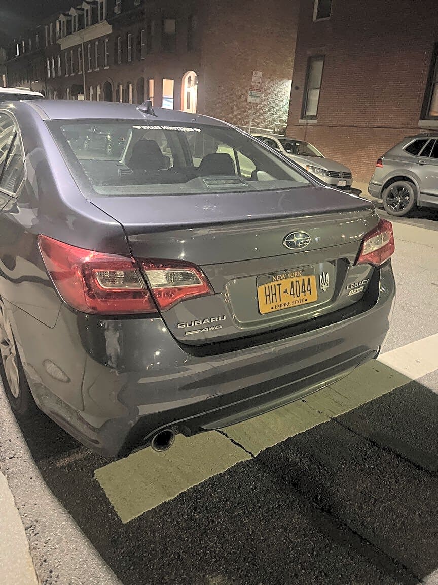 Image submitted with report