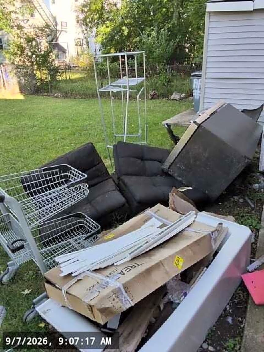 Image submitted with report