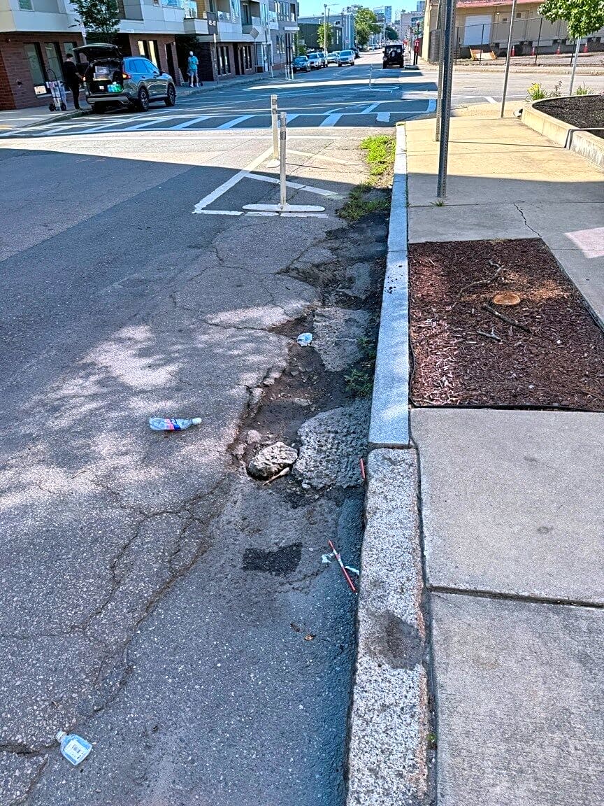 Image submitted with report