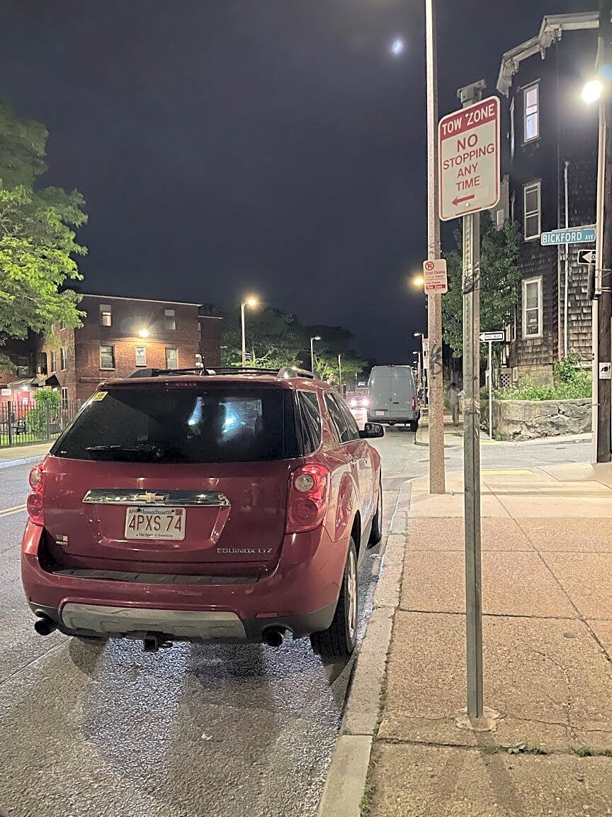 Image submitted with report