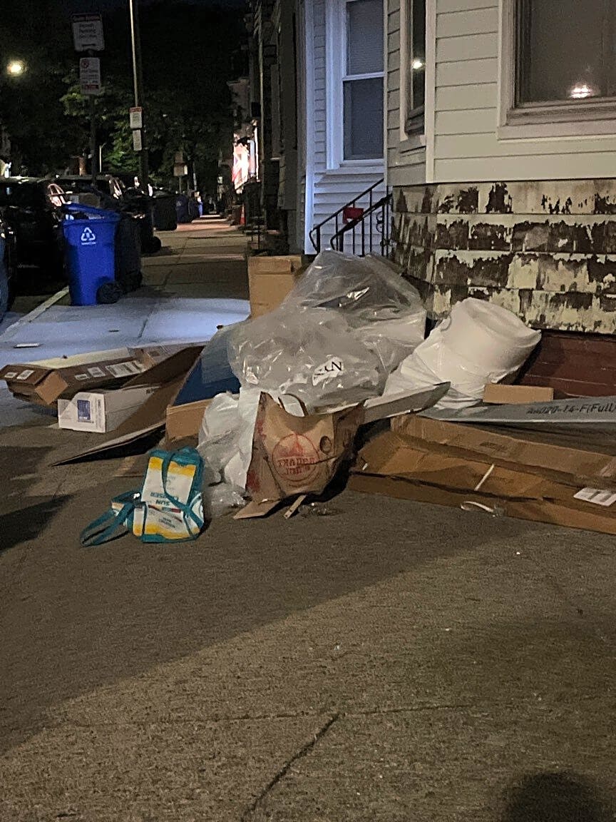 Image submitted with report