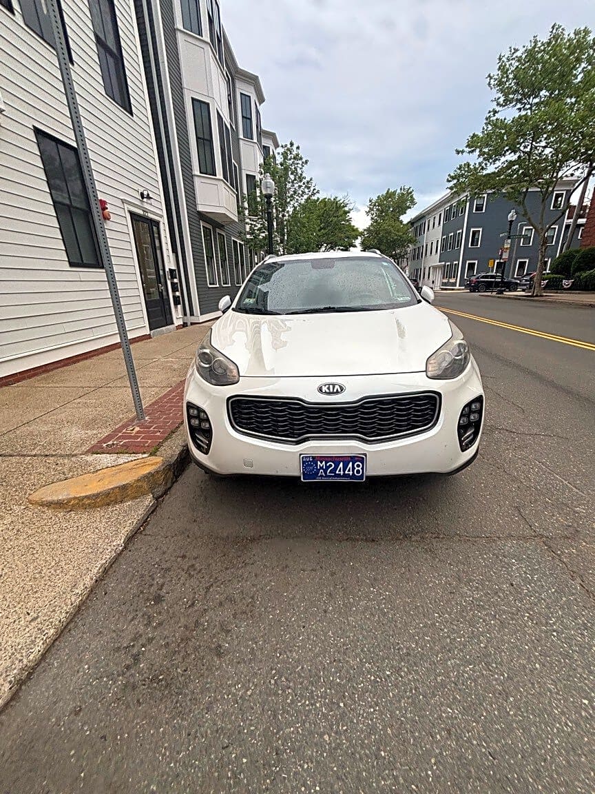 Image submitted with report