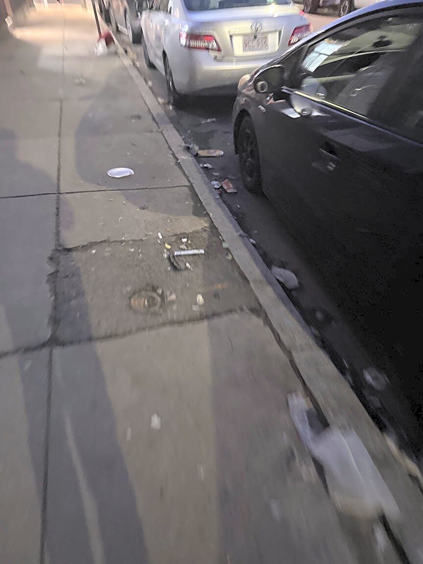 Image submitted with report