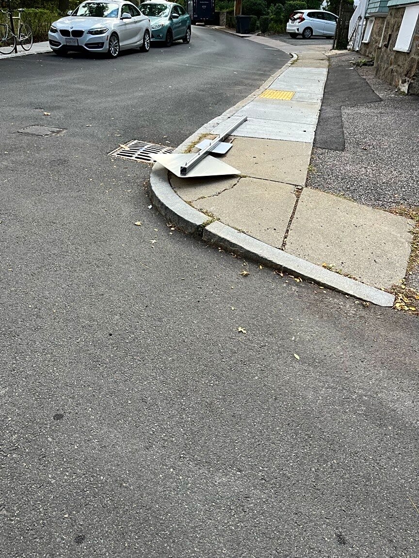 Image submitted with report
